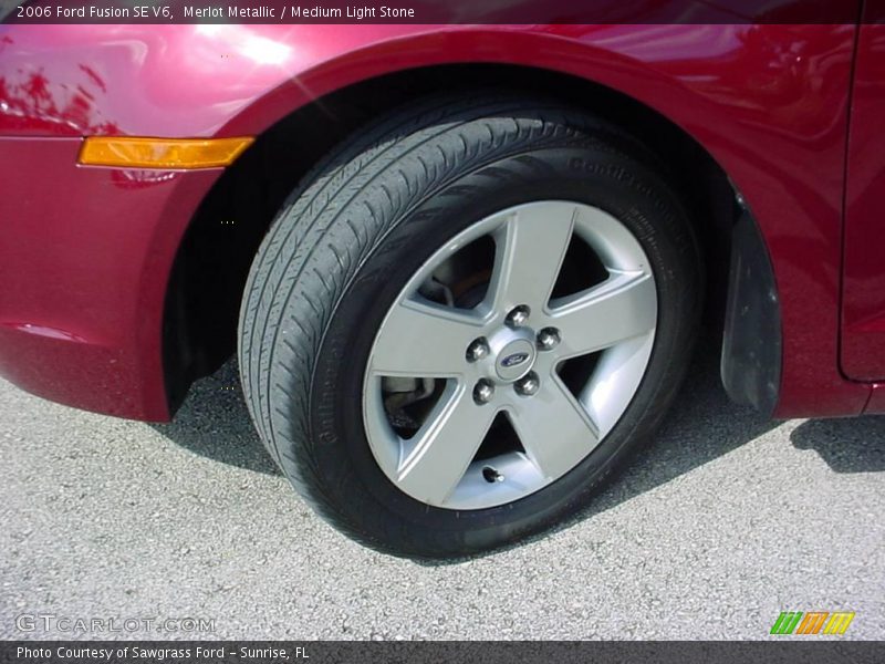 Merlot Metallic / Medium Light Stone 2006 Ford Fusion SE V6