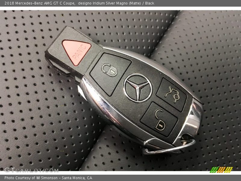 Keys of 2018 AMG GT C Coupe
