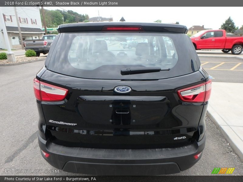 Shadow Black / Medium Light Stone 2018 Ford EcoSport S 4WD