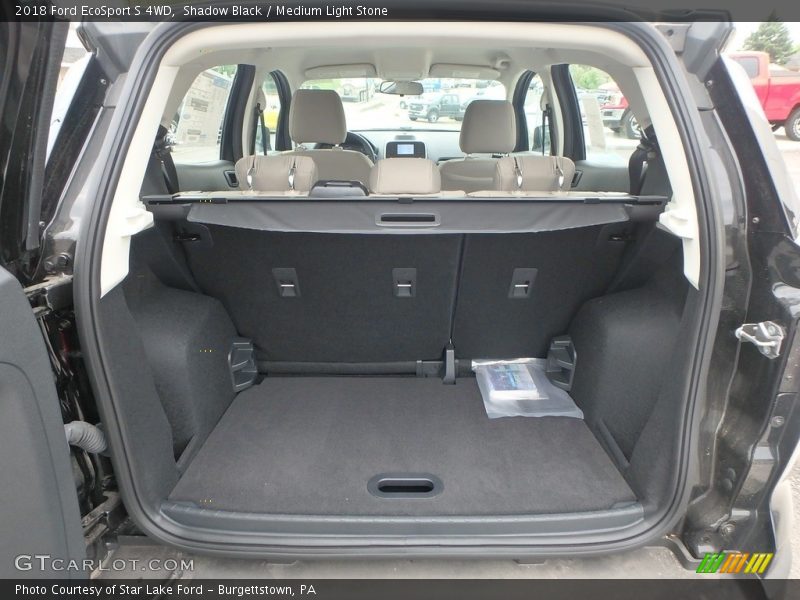 Shadow Black / Medium Light Stone 2018 Ford EcoSport S 4WD