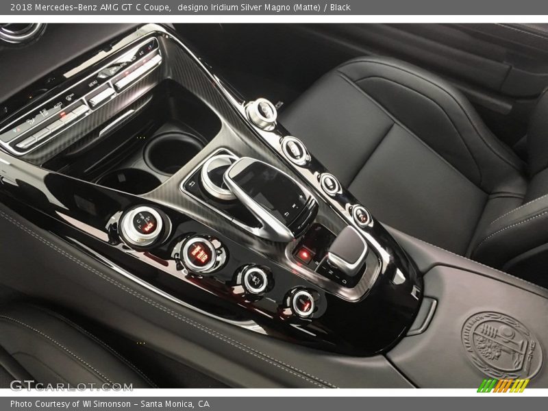 designo Iridium Silver Magno (Matte) / Black 2018 Mercedes-Benz AMG GT C Coupe