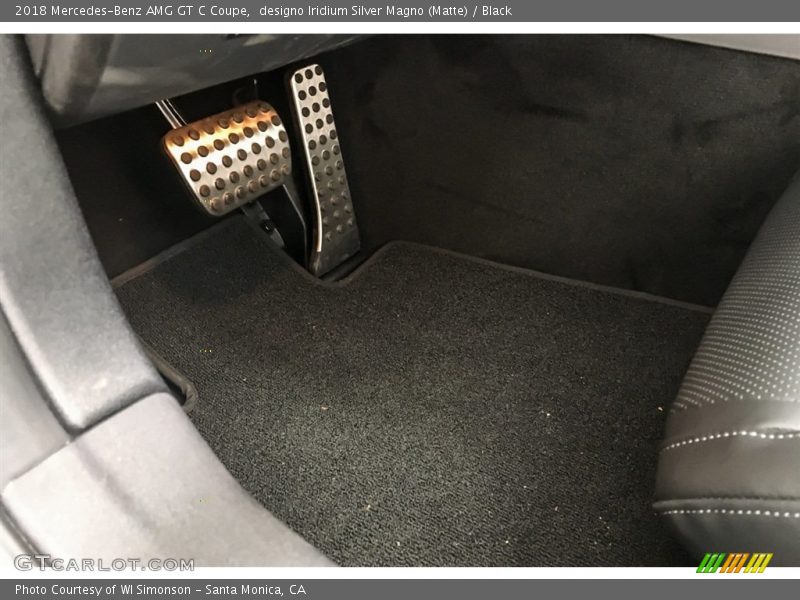 designo Iridium Silver Magno (Matte) / Black 2018 Mercedes-Benz AMG GT C Coupe