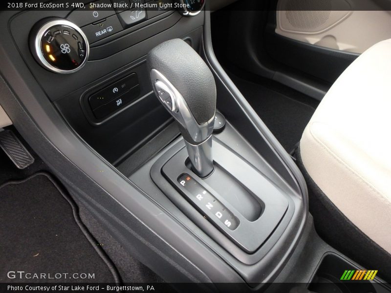 Shadow Black / Medium Light Stone 2018 Ford EcoSport S 4WD