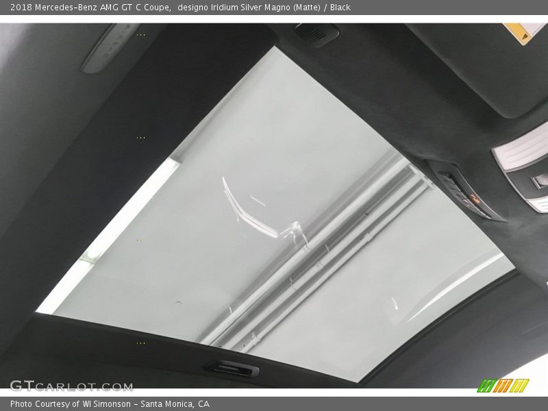 designo Iridium Silver Magno (Matte) / Black 2018 Mercedes-Benz AMG GT C Coupe