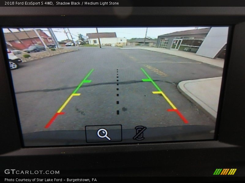 Shadow Black / Medium Light Stone 2018 Ford EcoSport S 4WD