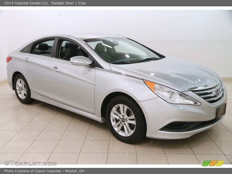 Radiant Silver / Gray 2014 Hyundai Sonata GLS