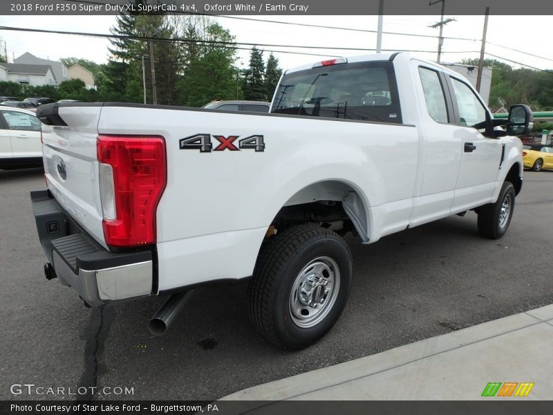 Oxford White / Earth Gray 2018 Ford F350 Super Duty XL SuperCab 4x4