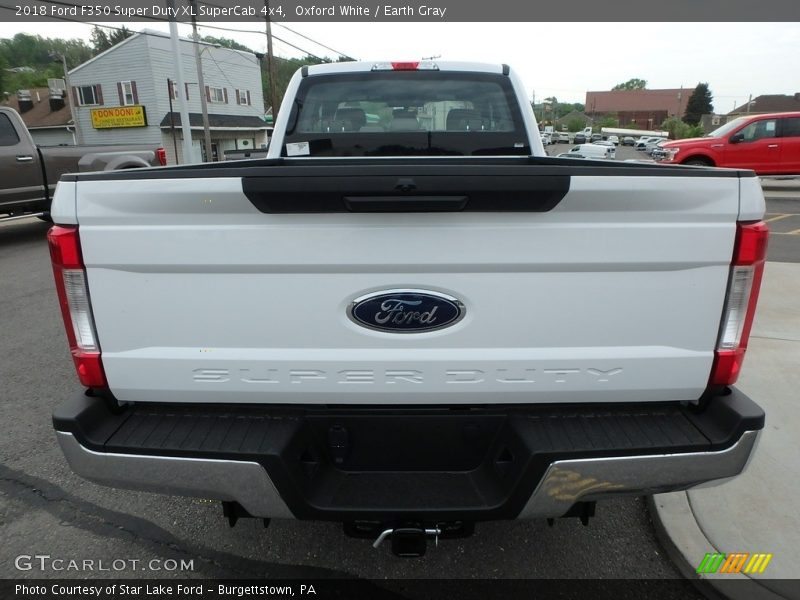 Oxford White / Earth Gray 2018 Ford F350 Super Duty XL SuperCab 4x4