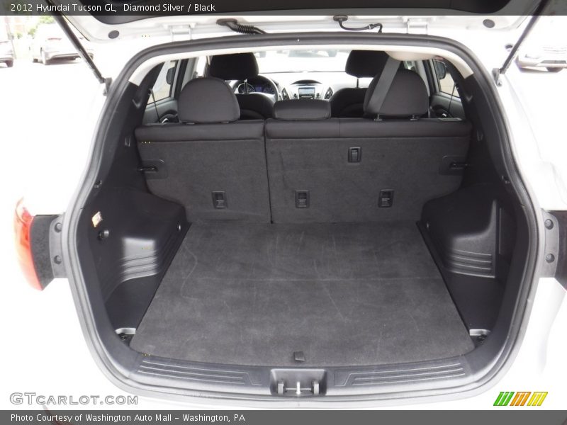 Diamond Silver / Black 2012 Hyundai Tucson GL