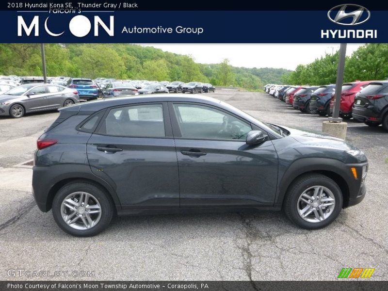 Thunder Gray / Black 2018 Hyundai Kona SE