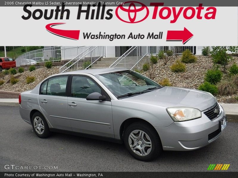 Silverstone Metallic / Titanium Gray 2006 Chevrolet Malibu LS Sedan