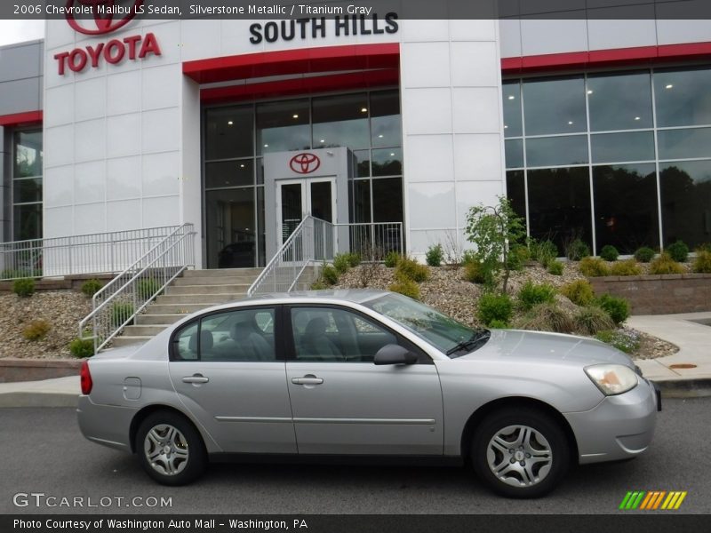 Silverstone Metallic / Titanium Gray 2006 Chevrolet Malibu LS Sedan