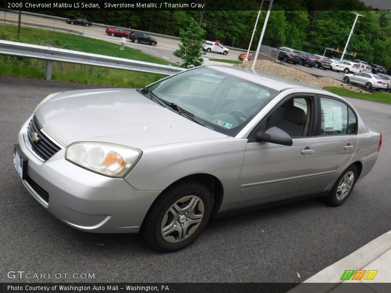 Silverstone Metallic / Titanium Gray 2006 Chevrolet Malibu LS Sedan