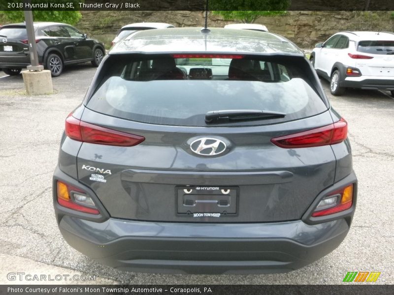 Thunder Gray / Black 2018 Hyundai Kona SE