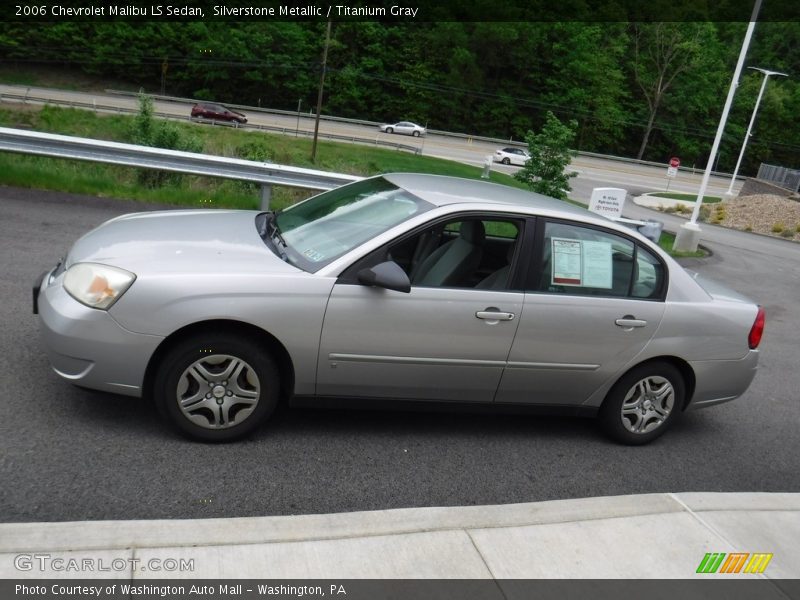Silverstone Metallic / Titanium Gray 2006 Chevrolet Malibu LS Sedan