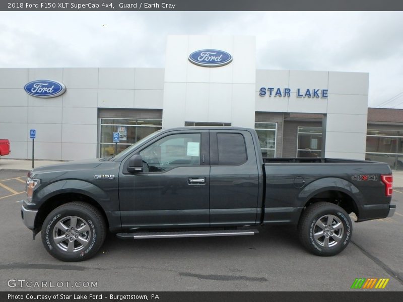 Guard / Earth Gray 2018 Ford F150 XLT SuperCab 4x4