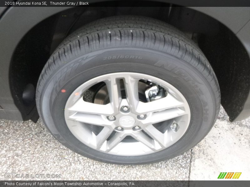 Thunder Gray / Black 2018 Hyundai Kona SE