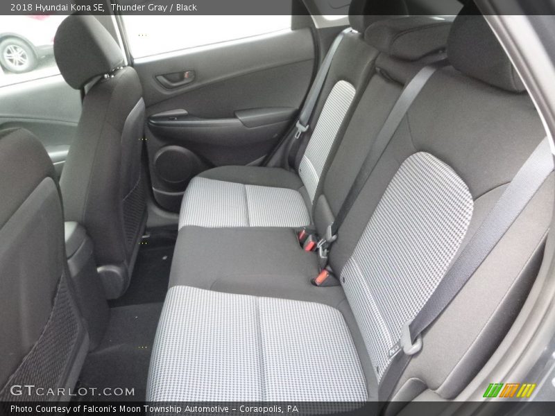 Rear Seat of 2018 Kona SE