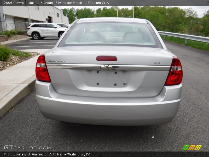 Silverstone Metallic / Titanium Gray 2006 Chevrolet Malibu LS Sedan