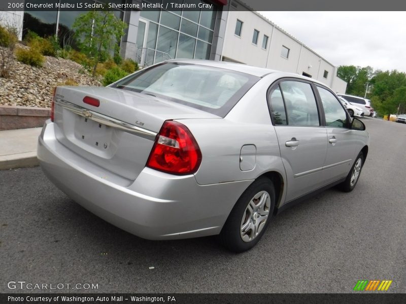 Silverstone Metallic / Titanium Gray 2006 Chevrolet Malibu LS Sedan