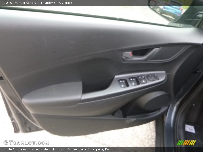 Thunder Gray / Black 2018 Hyundai Kona SE