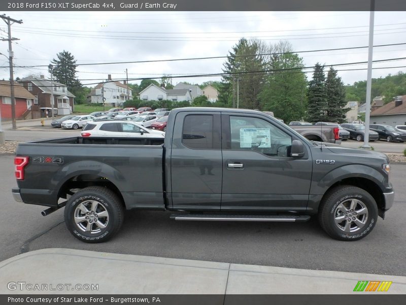 Guard / Earth Gray 2018 Ford F150 XLT SuperCab 4x4