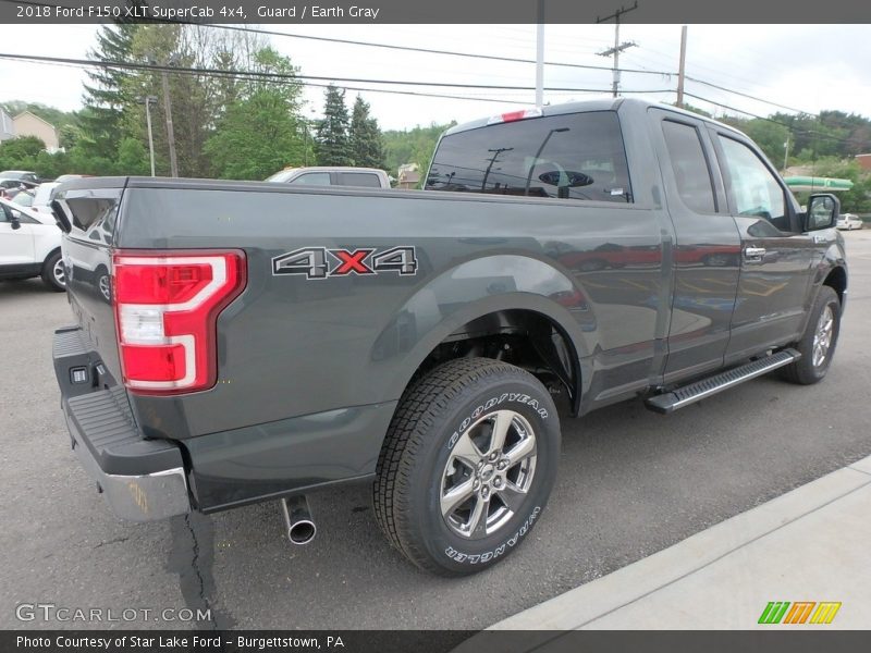 Guard / Earth Gray 2018 Ford F150 XLT SuperCab 4x4