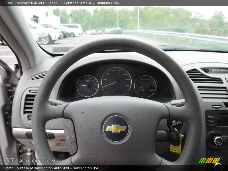 Silverstone Metallic / Titanium Gray 2006 Chevrolet Malibu LS Sedan