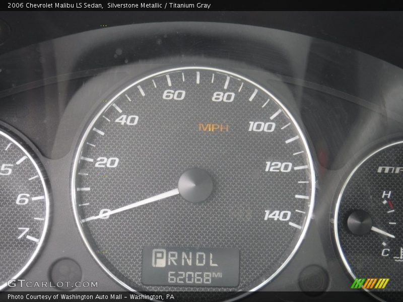 Silverstone Metallic / Titanium Gray 2006 Chevrolet Malibu LS Sedan
