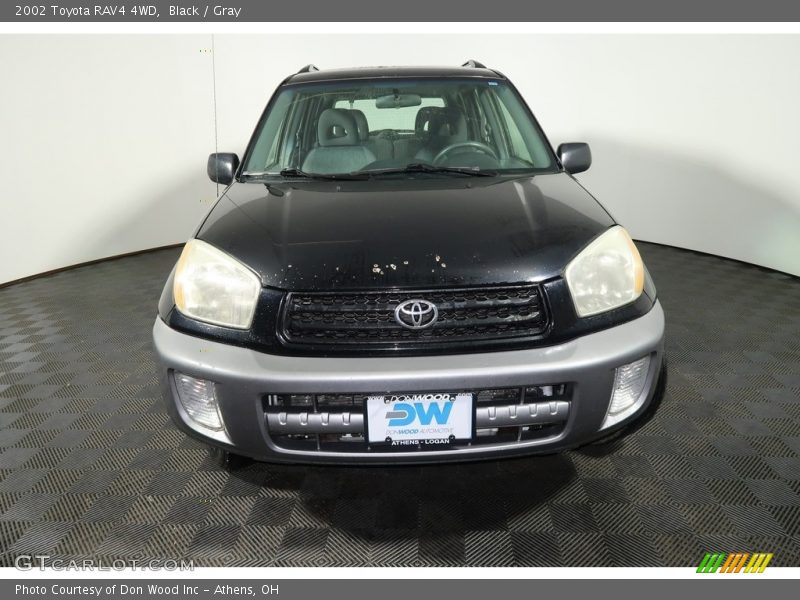 Black / Gray 2002 Toyota RAV4 4WD