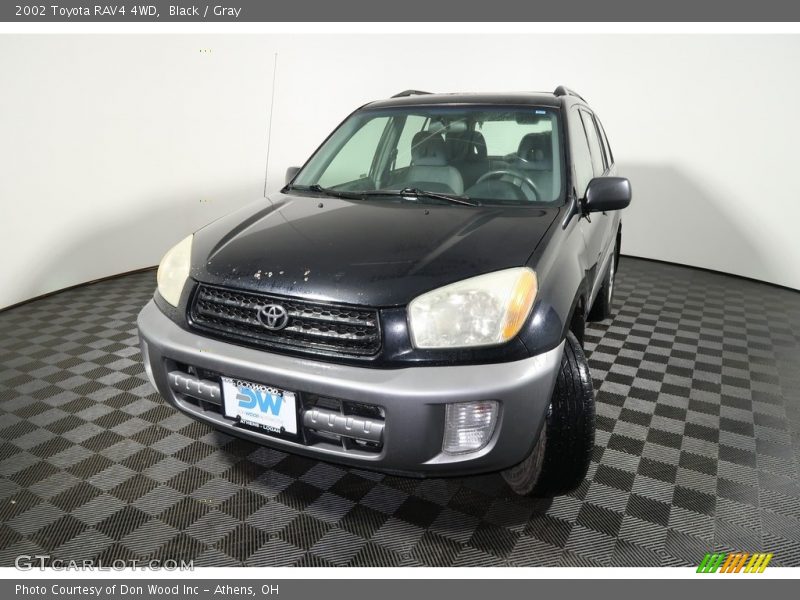 Black / Gray 2002 Toyota RAV4 4WD