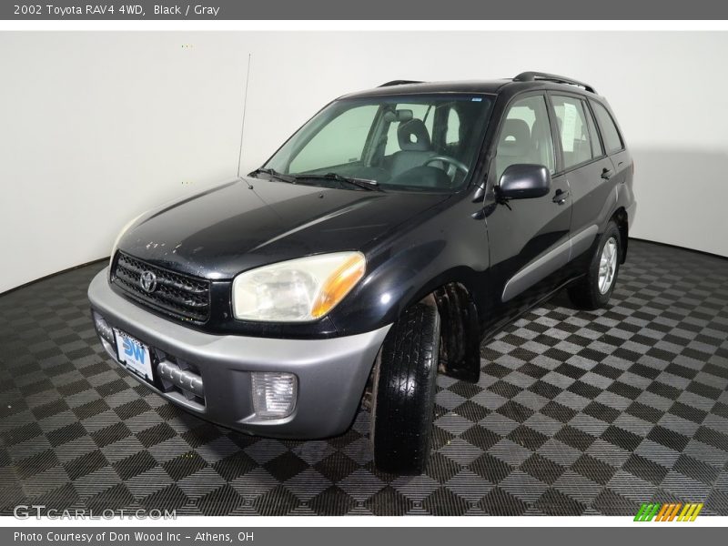 Black / Gray 2002 Toyota RAV4 4WD