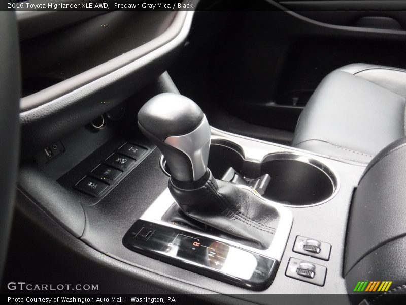 Predawn Gray Mica / Black 2016 Toyota Highlander XLE AWD