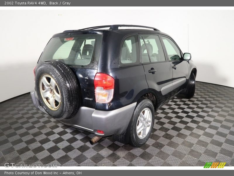 Black / Gray 2002 Toyota RAV4 4WD