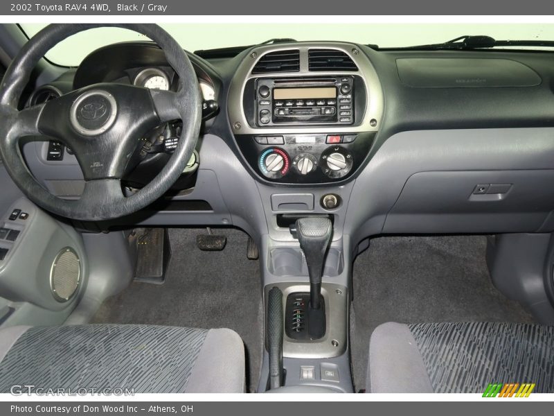 Black / Gray 2002 Toyota RAV4 4WD