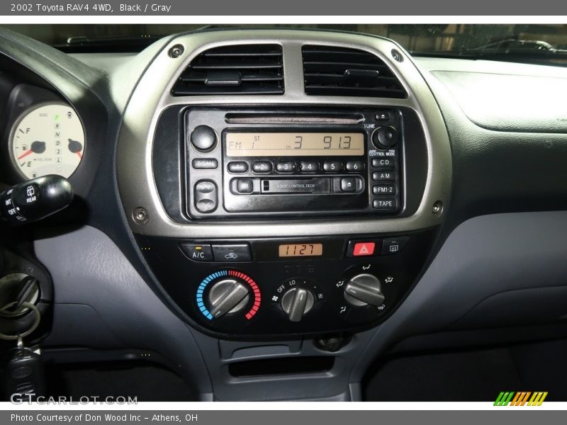 Black / Gray 2002 Toyota RAV4 4WD