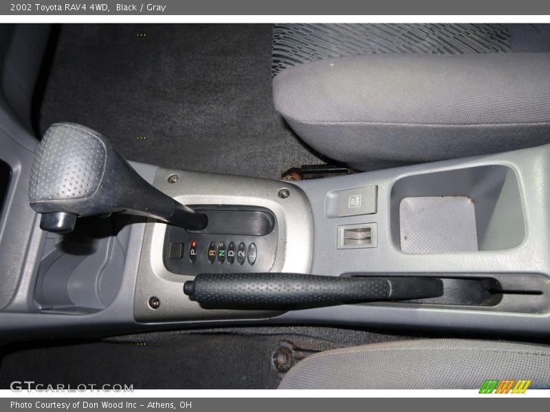 Black / Gray 2002 Toyota RAV4 4WD