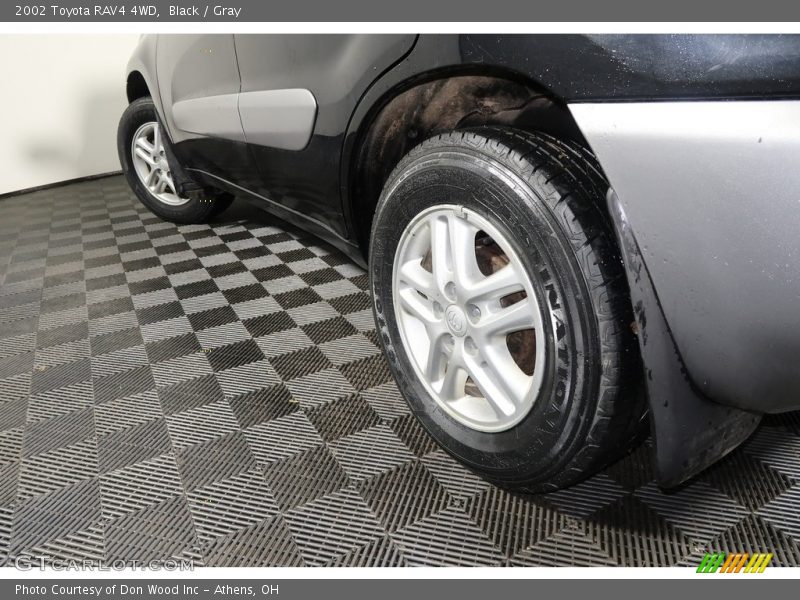 Black / Gray 2002 Toyota RAV4 4WD