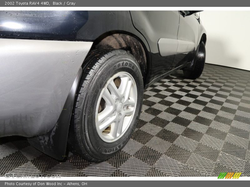 Black / Gray 2002 Toyota RAV4 4WD