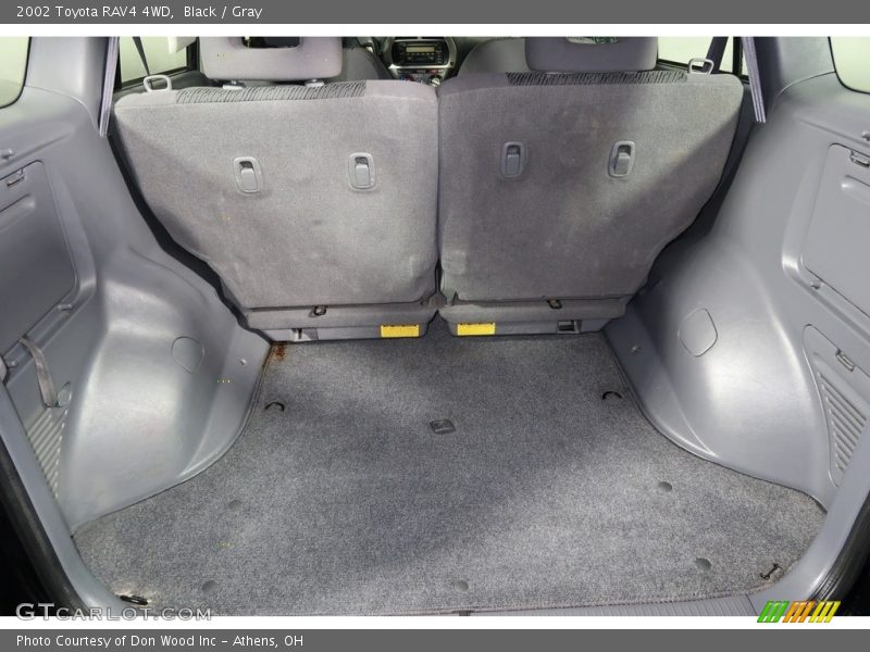 Black / Gray 2002 Toyota RAV4 4WD