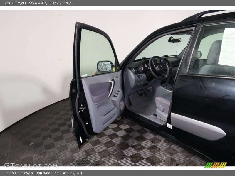 Black / Gray 2002 Toyota RAV4 4WD