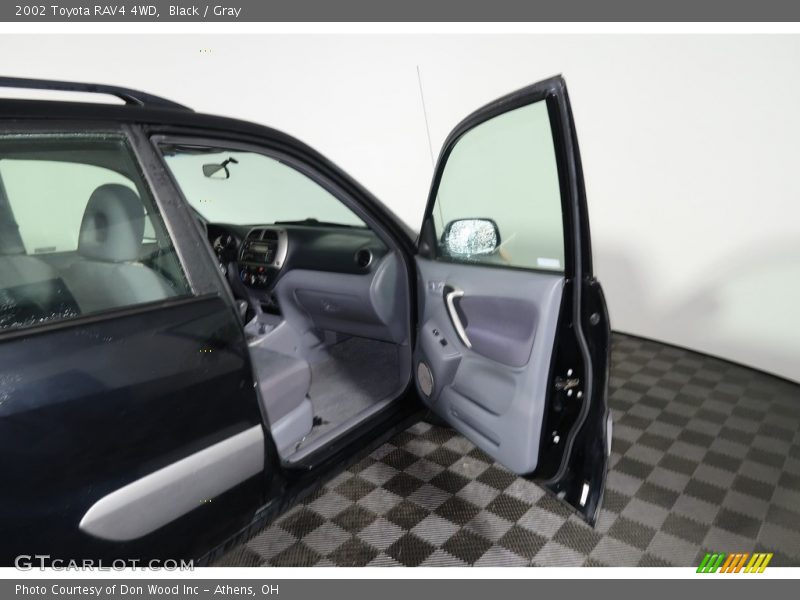 Black / Gray 2002 Toyota RAV4 4WD
