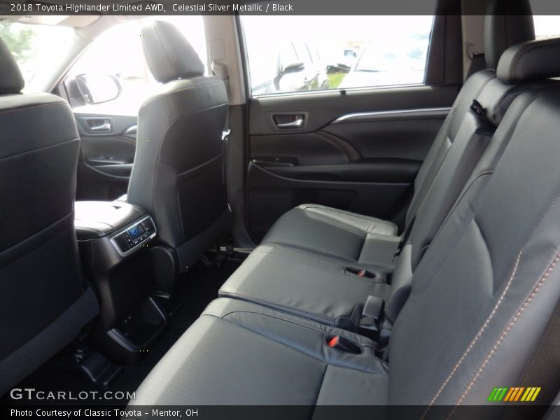 Celestial Silver Metallic / Black 2018 Toyota Highlander Limited AWD