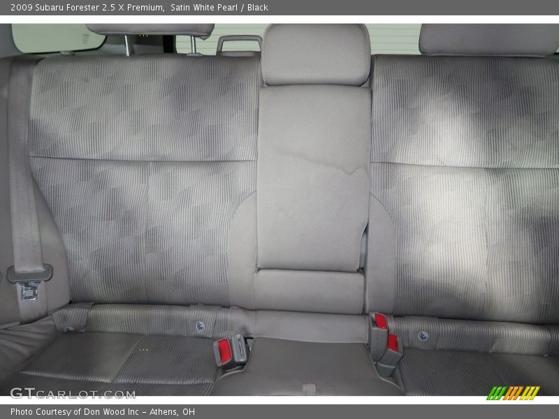 Satin White Pearl / Black 2009 Subaru Forester 2.5 X Premium