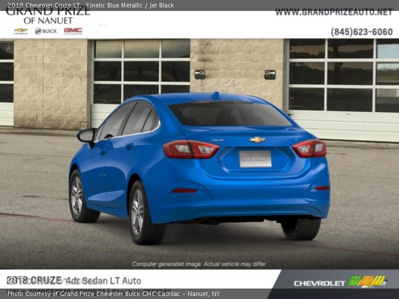 Kinetic Blue Metallic / Jet Black 2018 Chevrolet Cruze LT