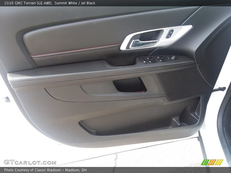 Summit White / Jet Black 2016 GMC Terrain SLE AWD