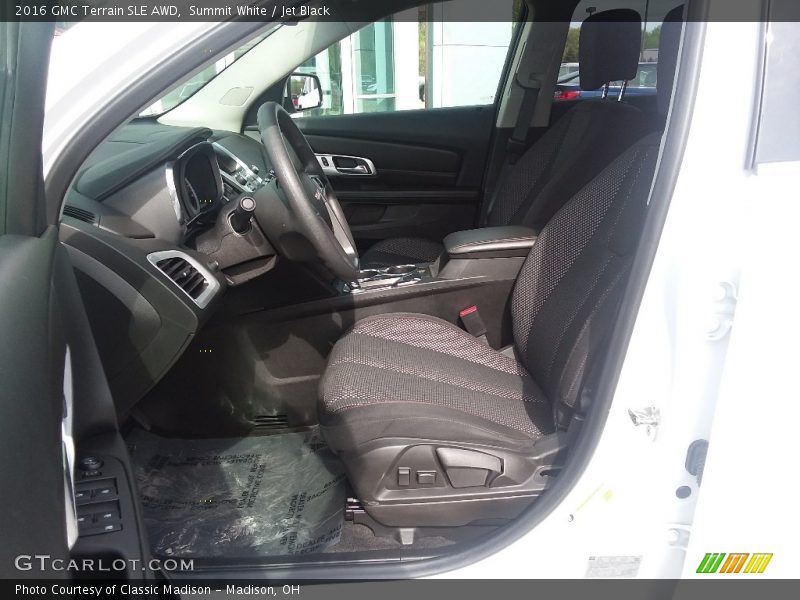 Summit White / Jet Black 2016 GMC Terrain SLE AWD
