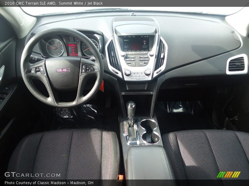 Summit White / Jet Black 2016 GMC Terrain SLE AWD