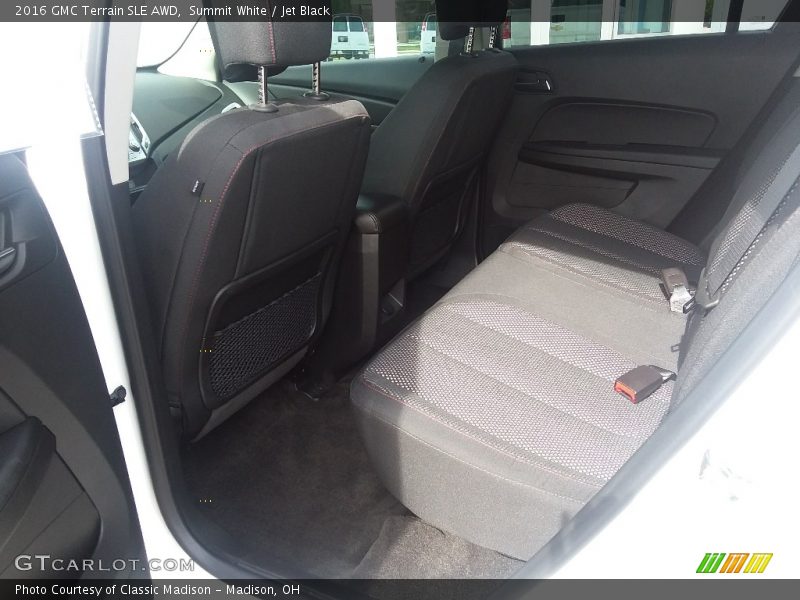 Summit White / Jet Black 2016 GMC Terrain SLE AWD