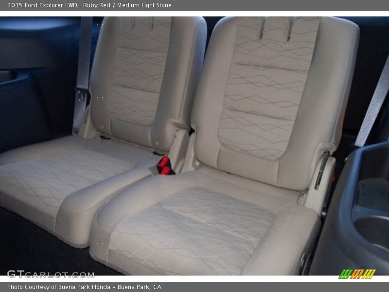 Ruby Red / Medium Light Stone 2015 Ford Explorer FWD